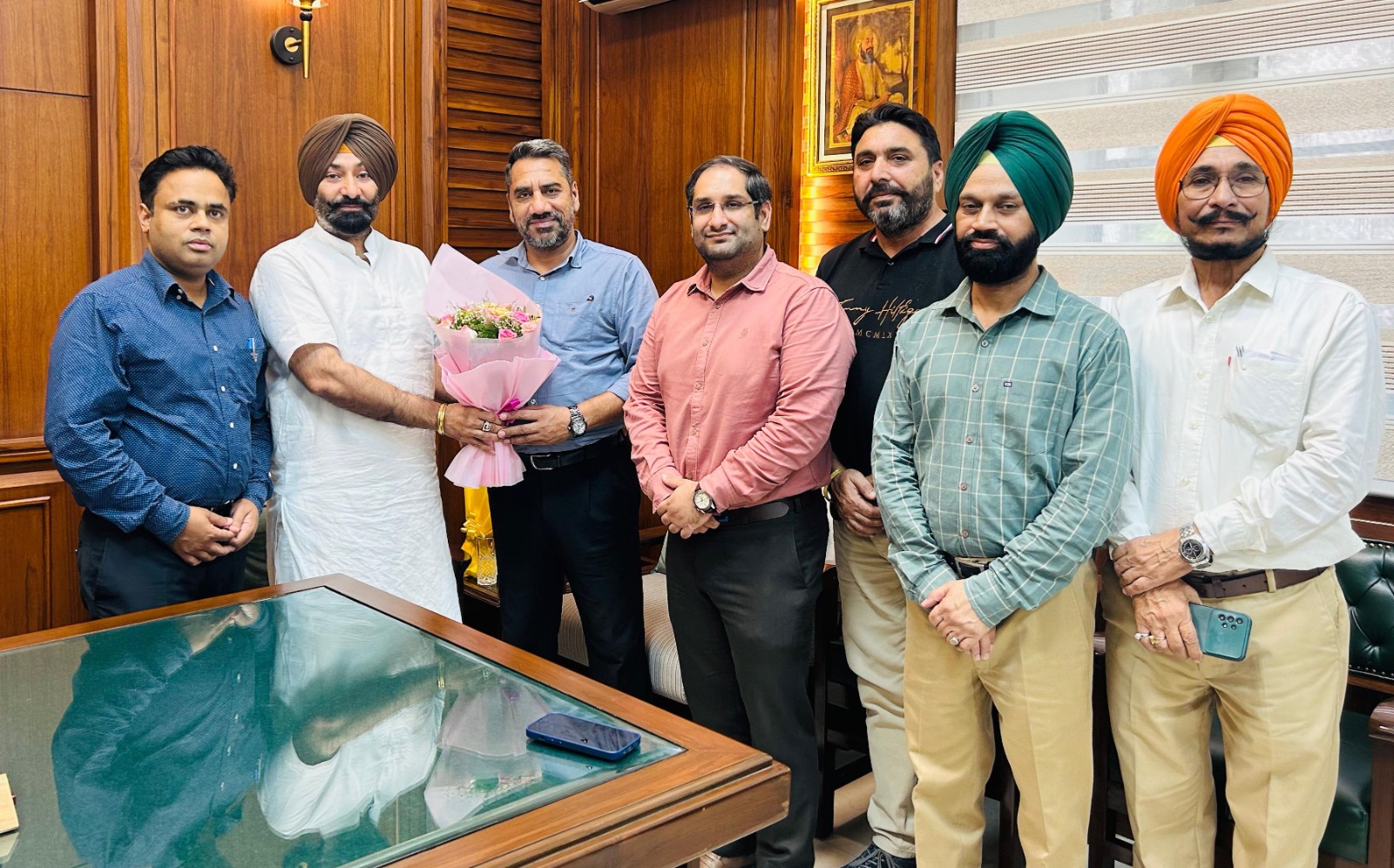 ਰਣਜੋਧ ਸਿੰਘ ਹਡਾਣਾ ਨੇ ਪੀ. ਆਰ. ਟੀ. ਸੀ. ਦੇ ਨਵੇਂ ਐਮ. ਡੀ. ਤੇ ਏ. ਐਮ. ਡੀ. ਦਾ ਕੀਤਾ ਸਵਾਗਤ